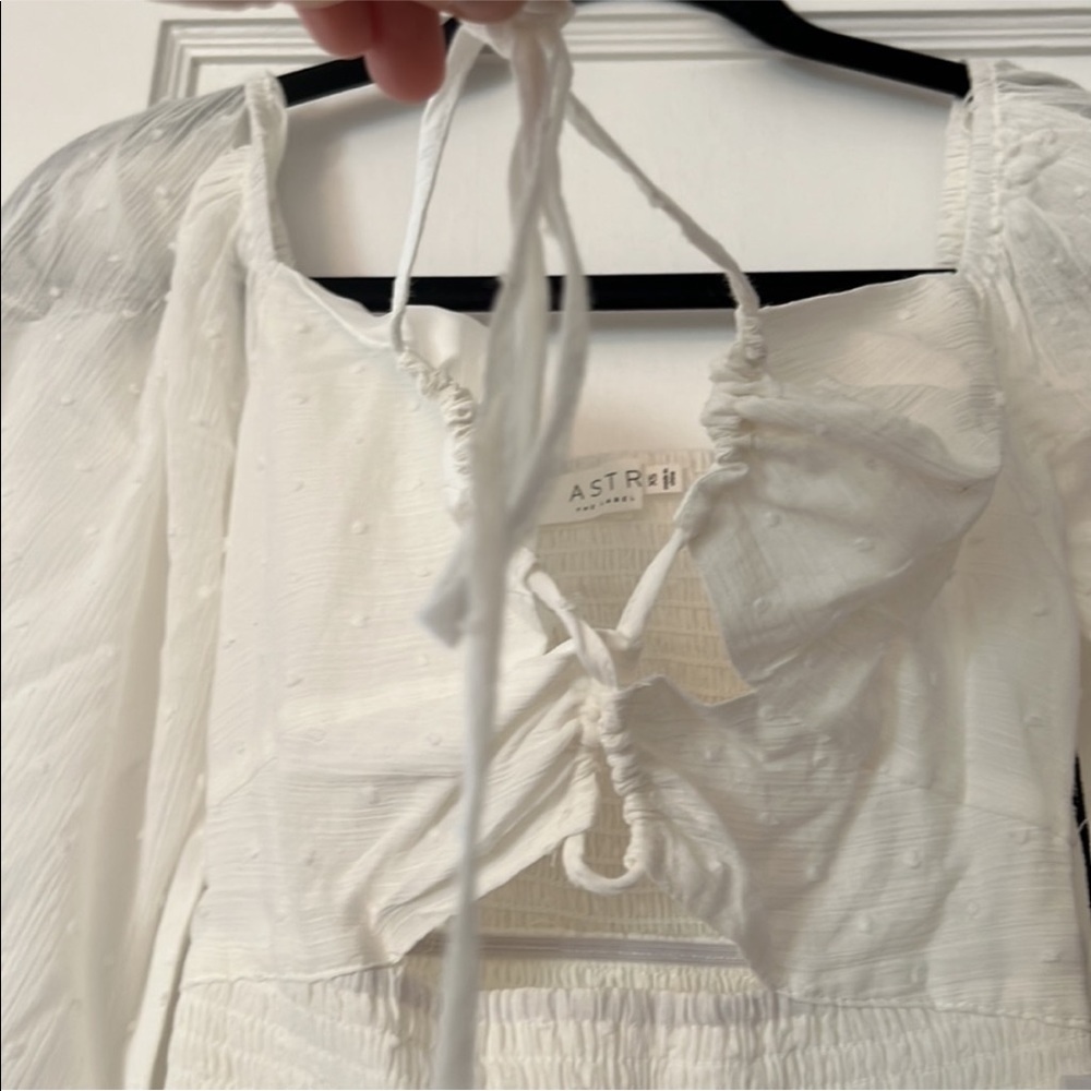 ASTR The Label Long Sleeve Smock Dress, XS - Picture 4 of 6
